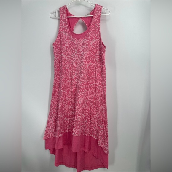 Mod-O-Doc Women's Keyhole Back High-Low Hem Tank Dress Large - Picture 1 of 3